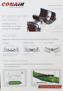 A detailed explanation of the RJ85 retardant delivery system. 