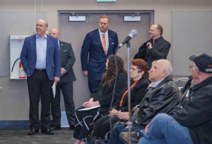 BC NDP Leader John Horgan visits IUOE Local 115's general membership meeting March 19th, 2016.