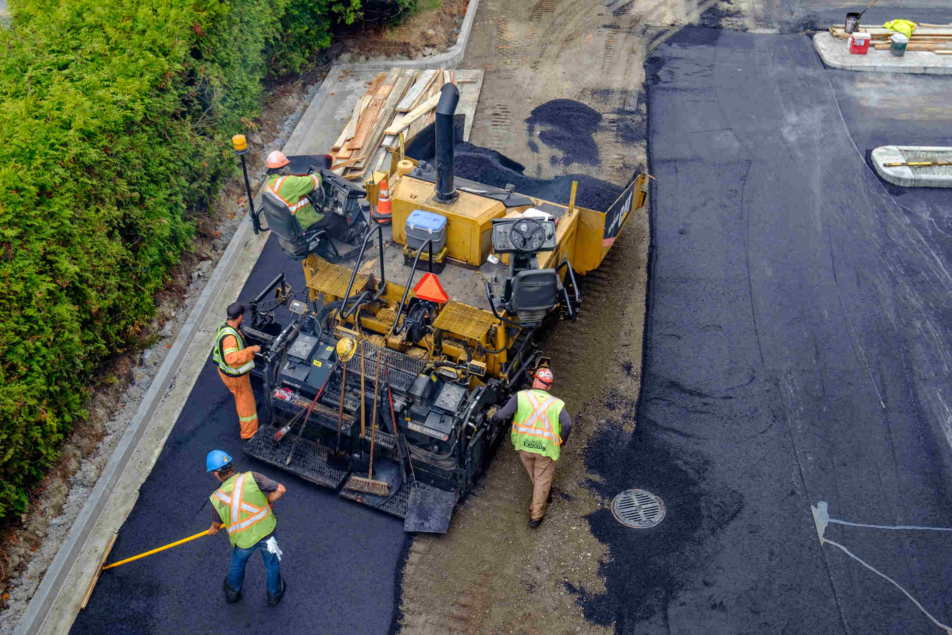 paving