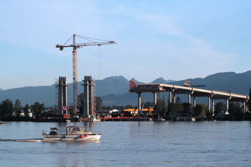 IUOE 115 Golden Ears Bridge piers