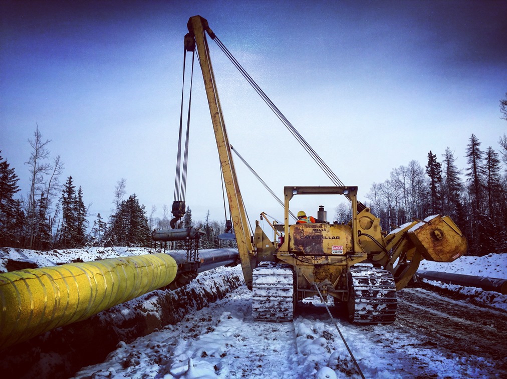 IUOE 115 pipeline construction Jackfish 4