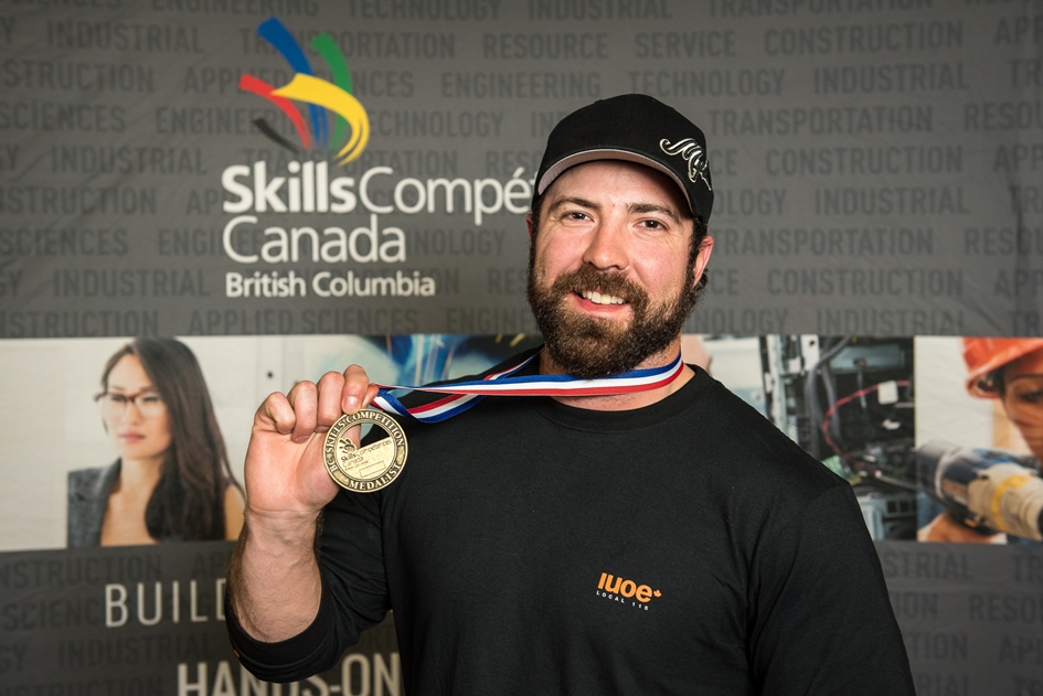 IUOE 115 Skills Canada BC 2018 Landon Kosior