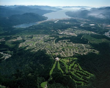 IUOE Local 115 Kitimat aerial photo