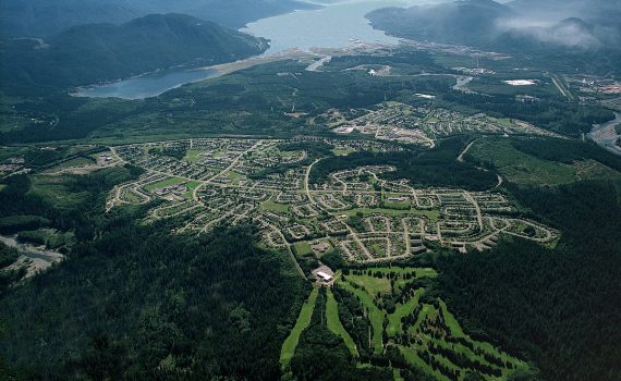 IUOE Local 115 Kitimat aerial photo